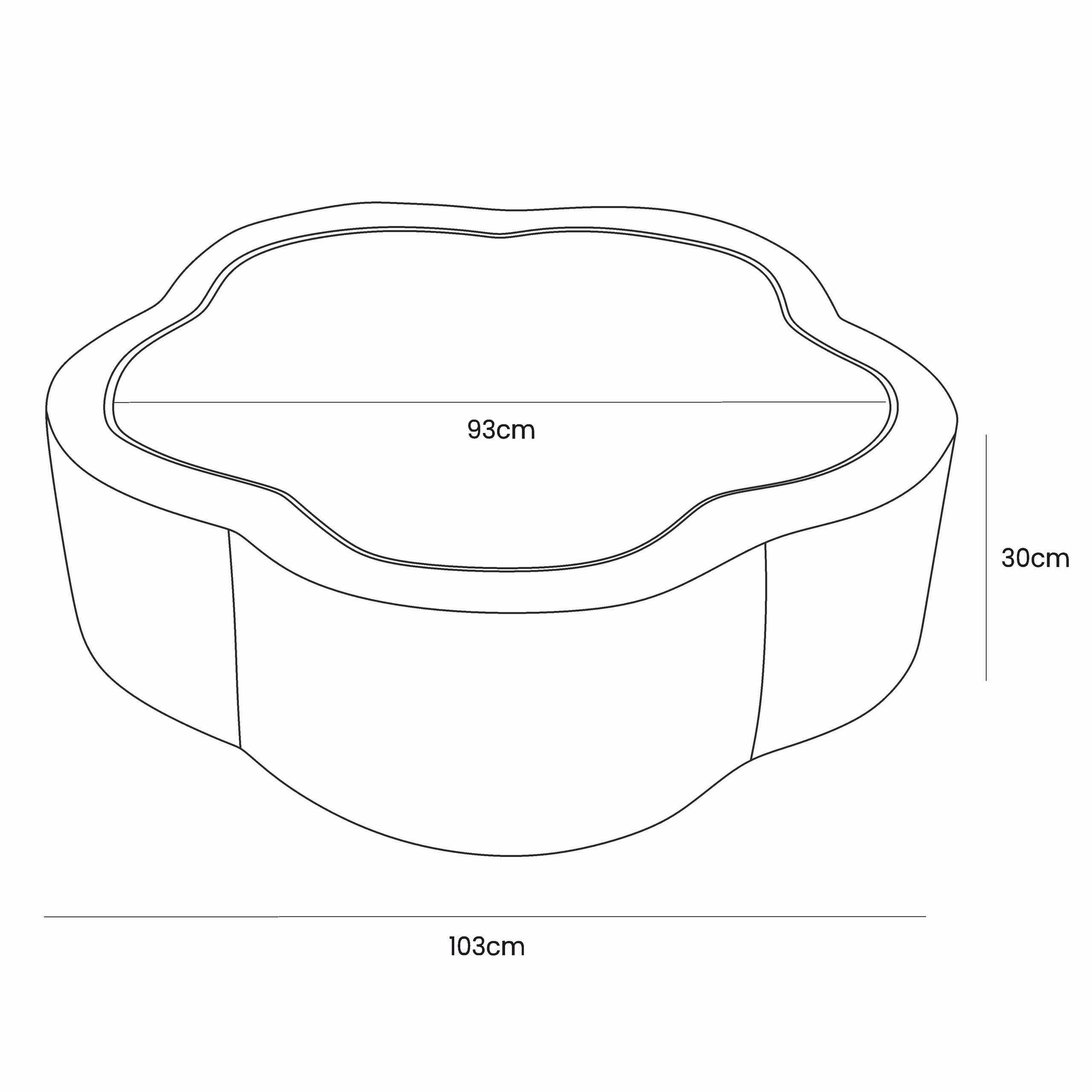 Foam Ballenbak - Esthetisch Grijs - Zacht En Veilig Voor Kinderen - SpeelSterk 