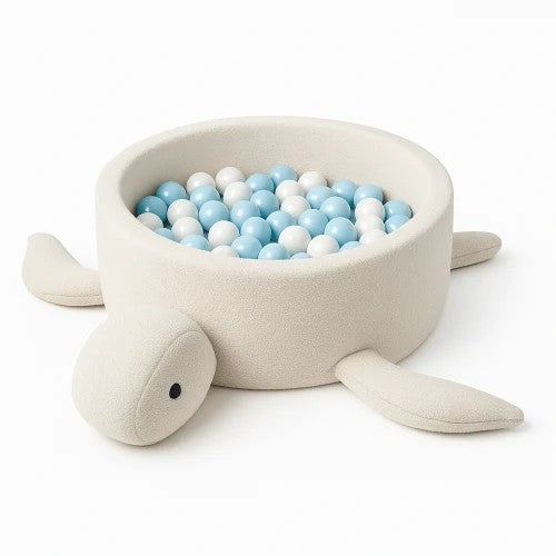 Foam Ballenbak - Beige - Zacht en Veilig Voor Kleintjes - SpeelSterk 