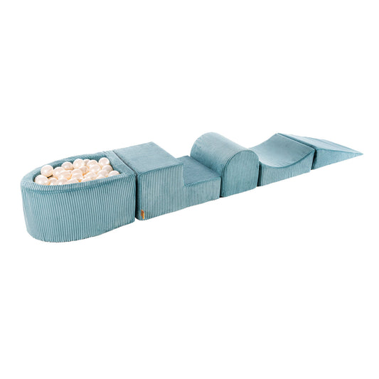 Speelset - Turquoise en Witte Parel - Creatief en Veilig - SpeelSterk 