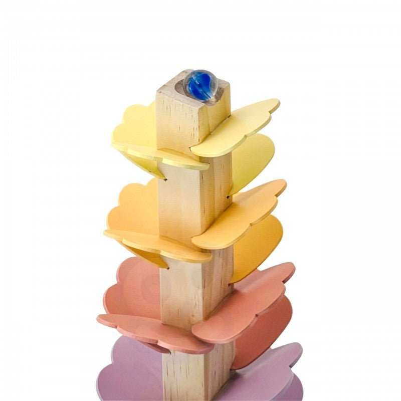 Houten Ballenbaan - Educatief - Duurzaam Hout - Boeiend Speelplezier - SpeelSterk 