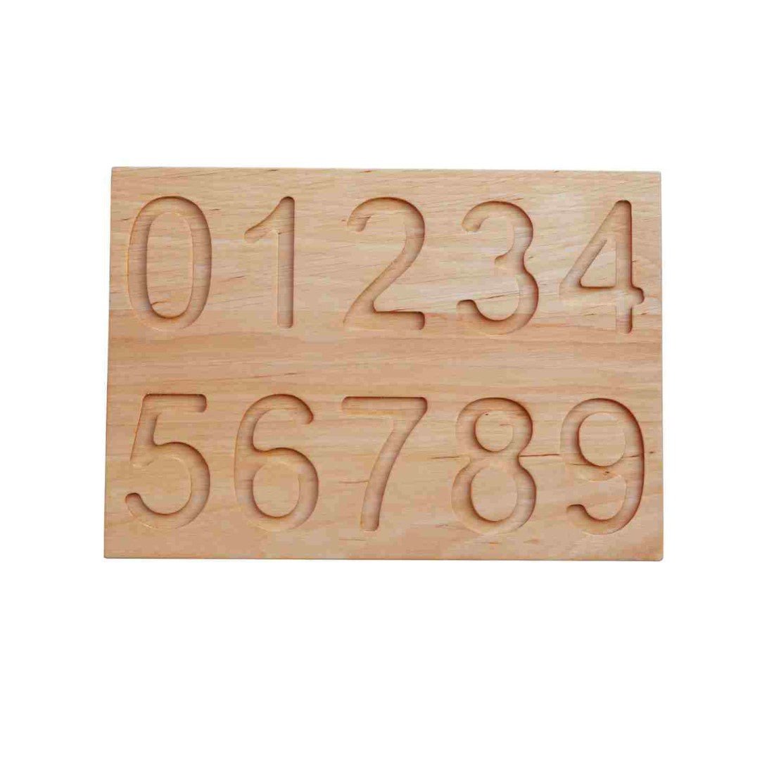 Houten Montessori Telbord - Educatief - Duurzaam - Voor Jonge Ontdekkingsreizigers - SpeelSterk  SpeelSterk