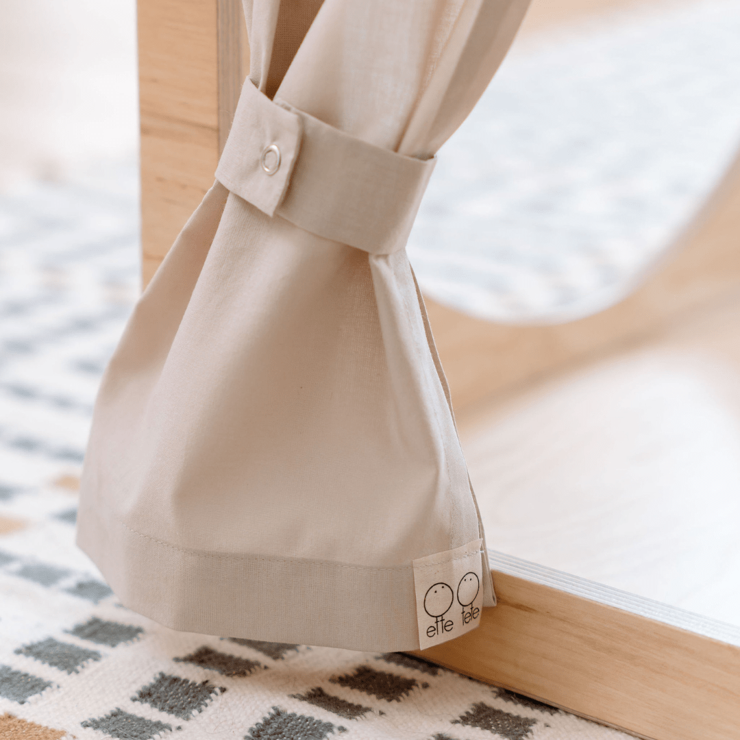 Klimkubus - Naturel - Veilig Houten Speelgoed Voor Ontwikkeling - SpeelSterk 