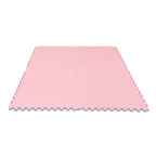 Large Foam Puzzle Mats - Baby Pink / Baby Blue - SpeelSterk.nl
