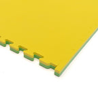 Large Foam Puzzle Mats - Spring Green / Yellow - SpeelSterk.nl