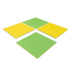 Large Foam Puzzle Mats - Spring Green / Yellow - SpeelSterk.nl