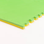Large Foam Puzzle Mats - Spring Green / Yellow - SpeelSterk.nl