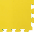 Large Foam Puzzle Mats - Spring Green / Yellow - SpeelSterk.nl