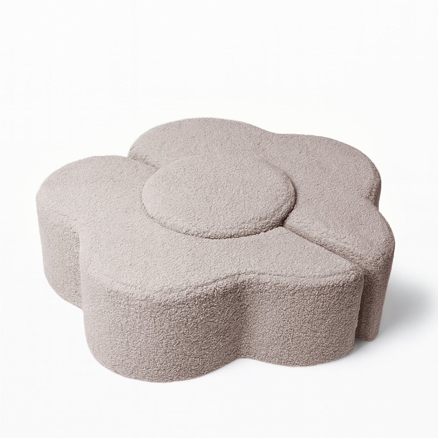 MeowBaby® Foam Flower Shape Set, 3 Elements, Bearly Light Grey SpeelSterk.nl