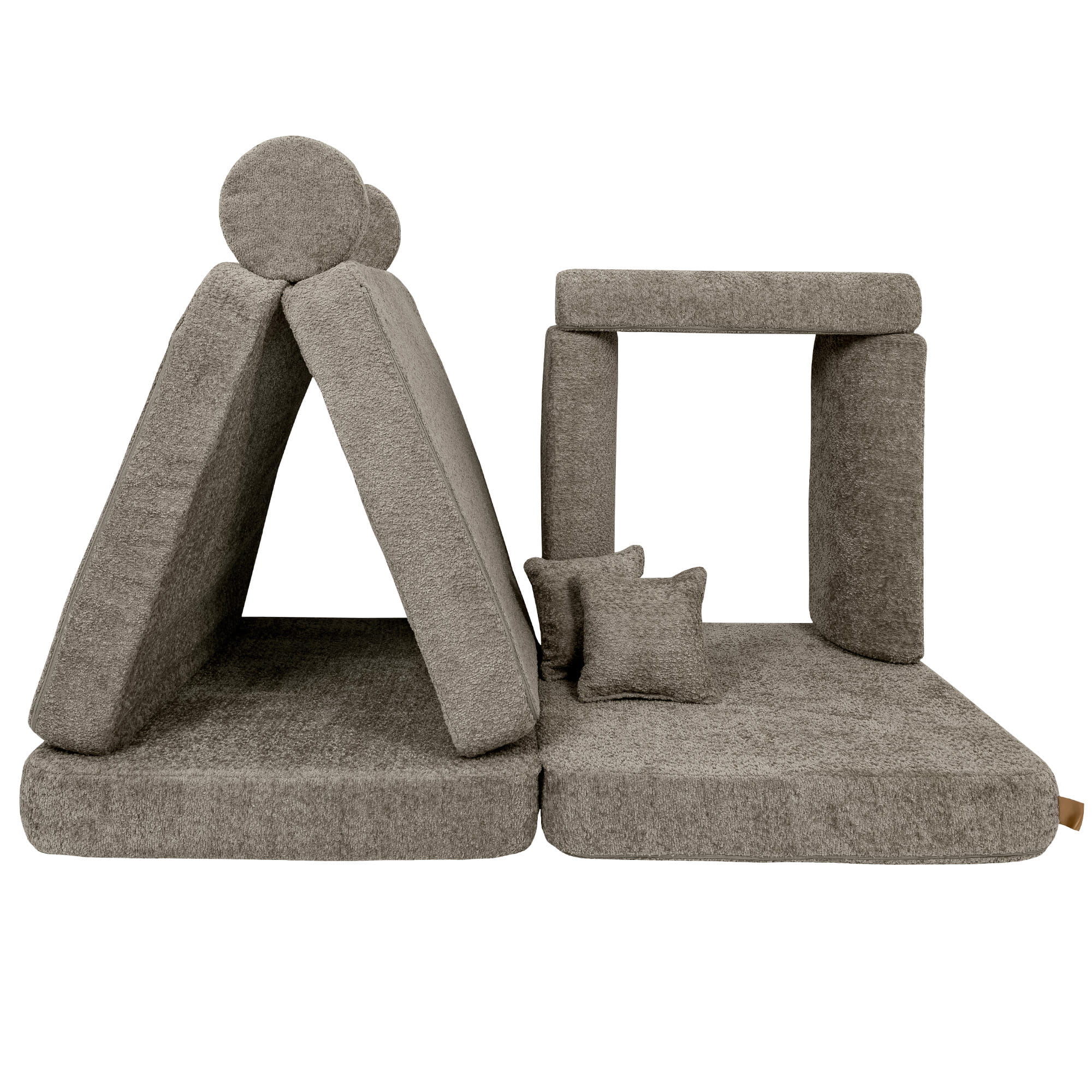 Modulaire Kindersofa - Beige - Veilig En Comfortabel Voor Kinderen - SpeelSterk 