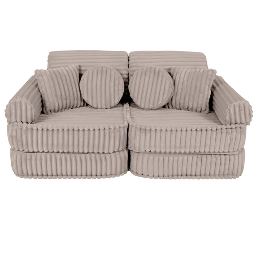 Modulaire Kindersofa - Beige - Veilig - Comfortabel - Churros Collectie - SpeelSterk 