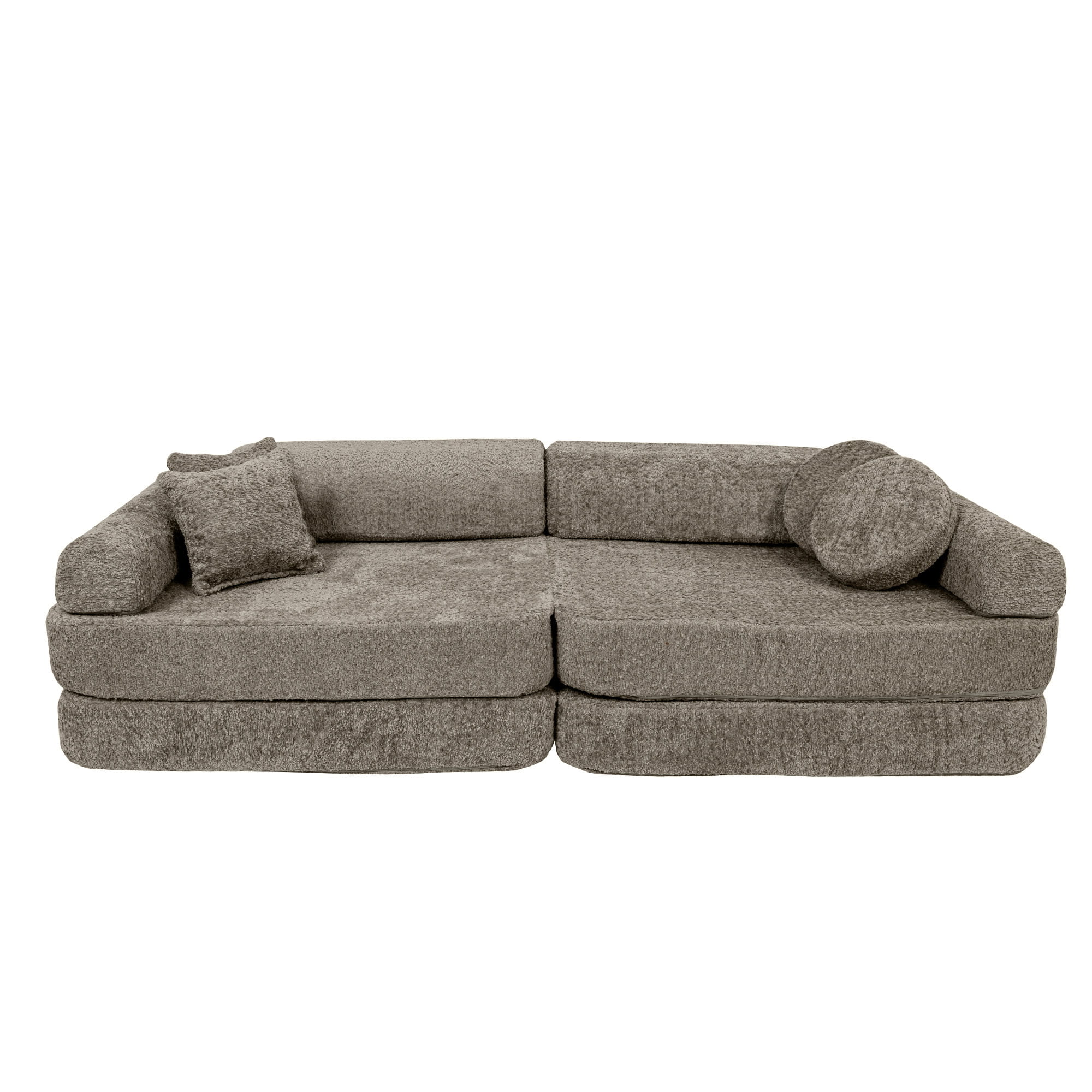Modulaire Kindersofa - Beige - Veilig En Comfortabel Voor Kinderen - SpeelSterk 