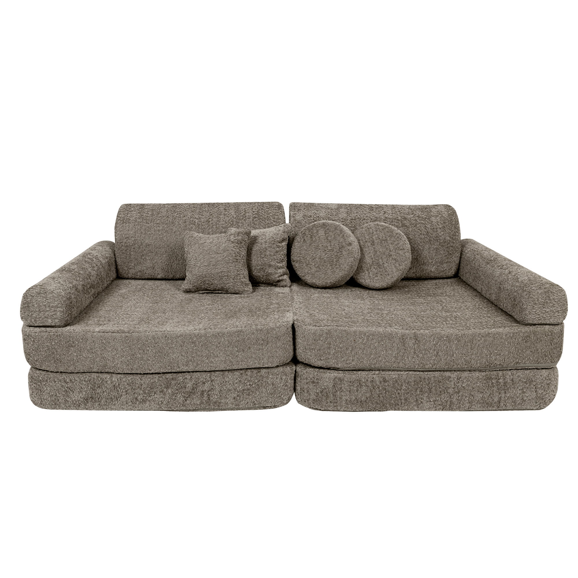 Modulaire Kindersofa - Beige - Veilig En Comfortabel Voor Kinderen - SpeelSterk 
