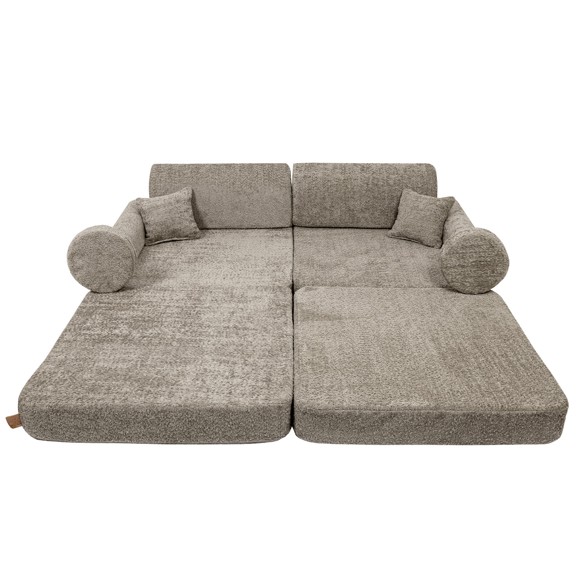 Modulaire Kindersofa - Beige - Veilig En Comfortabel Voor Kinderen - SpeelSterk 