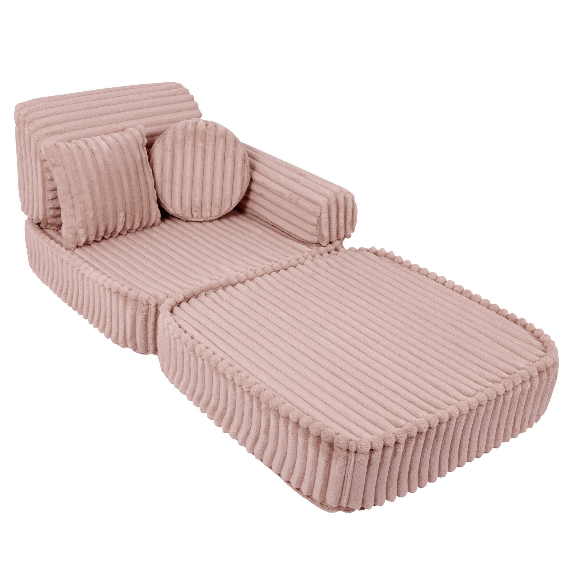 Modulaire Kindersofa - Roze - Veilig - Creatief Speelgoed voor Kinderen - SpeelSterk 
