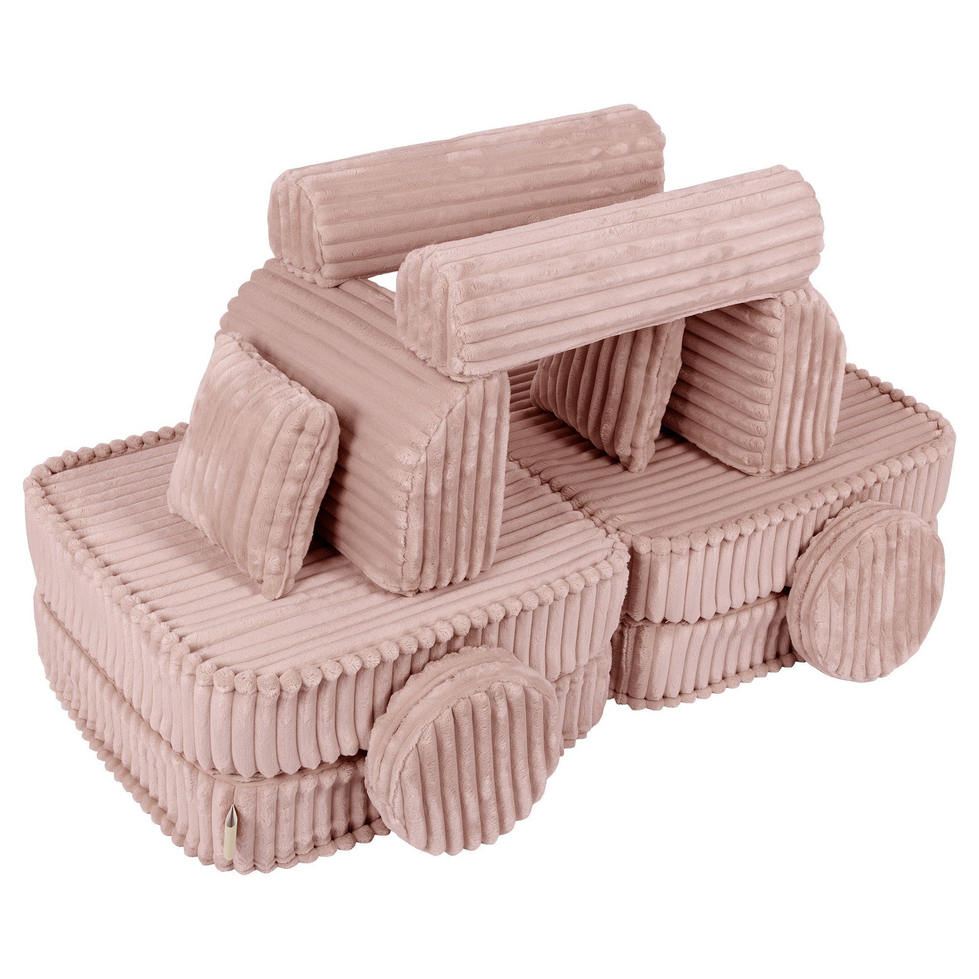 Modulaire Kindersofa - Roze - Veilig - Creatief Speelgoed voor Kinderen - SpeelSterk 