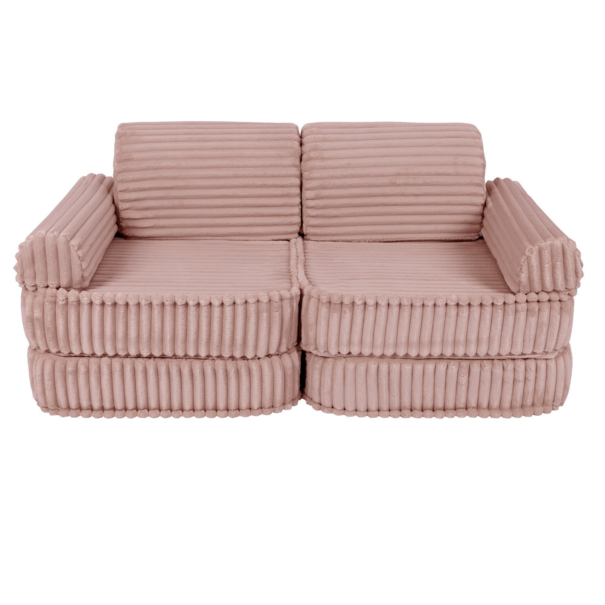Modulaire Kindersofa - Roze - Veilig - Creatief Speelgoed voor Kinderen - SpeelSterk 