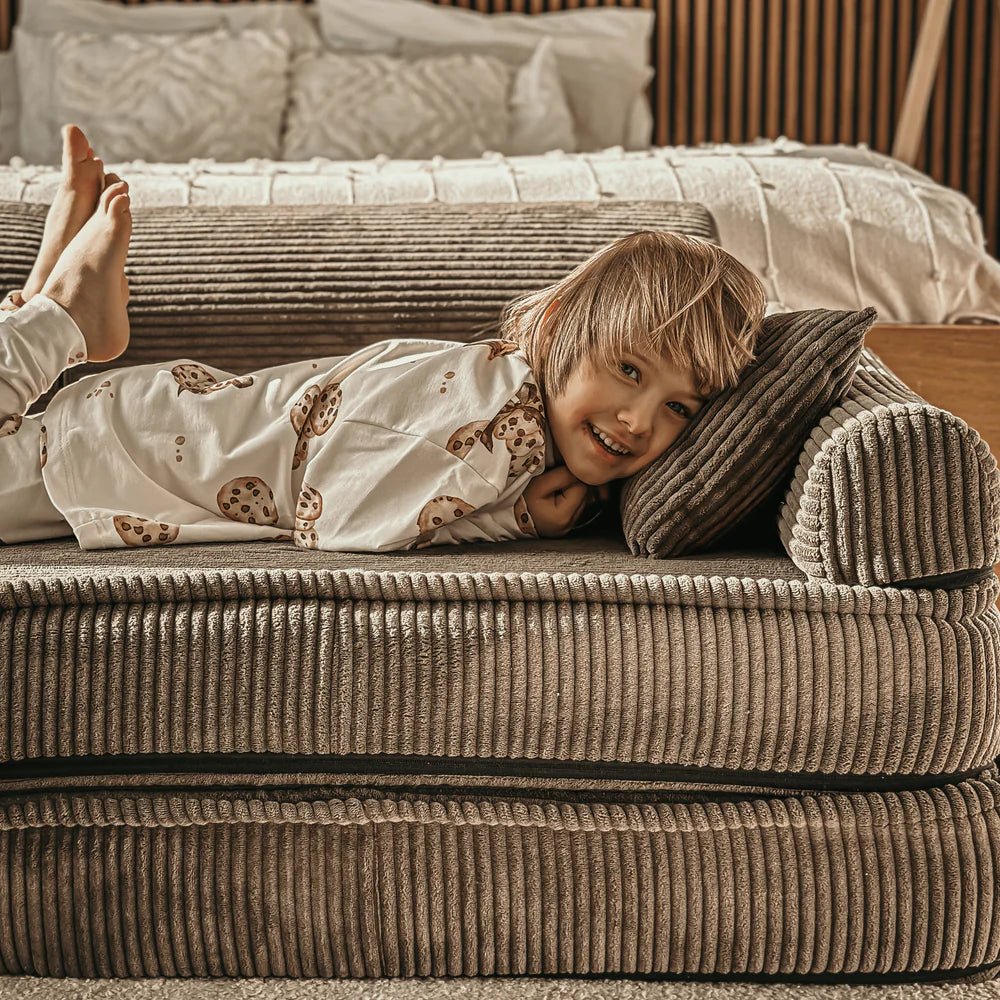 Modulaire Kindersofa - Wit - Zacht - Creatief Ontwikkelend Meubel - SpeelSterk 