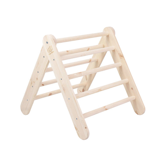 Montessori Driehoekladder - Naturel - Veilig - Educatief Speelproduct - SpeelSterk 
