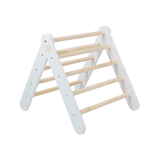 Montessori Driehoekladder - Wit - Veilig - Ontwikkeling Voor Kinderen - SpeelSterk 