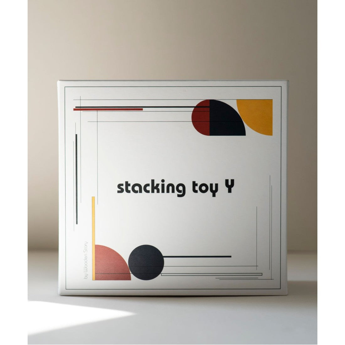 Montessori-inspired Modern Stacking Toy Modern Y SpeelSterk.nl