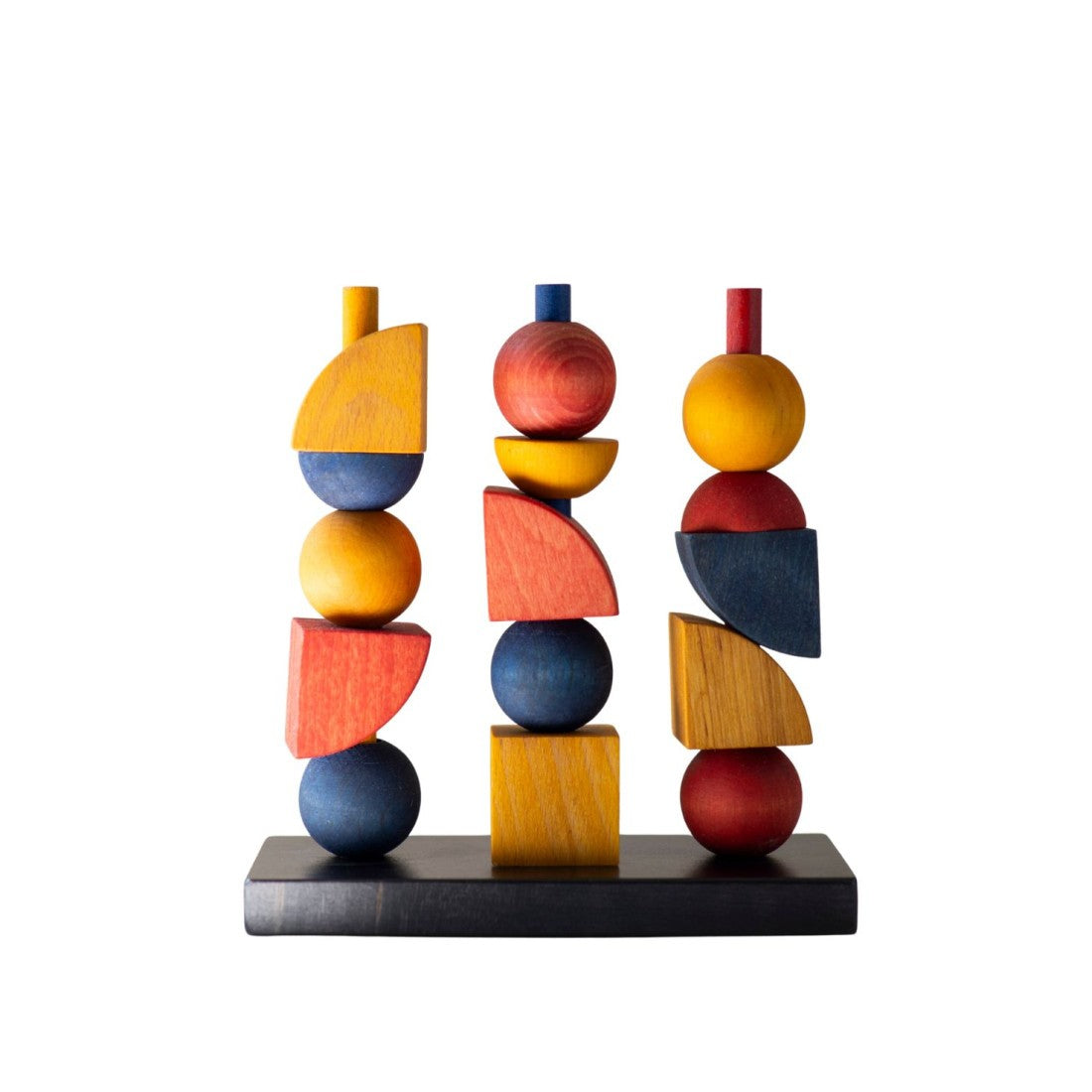 Montessori-inspired Modern Stacking Toy Modern Y SpeelSterk.nl
