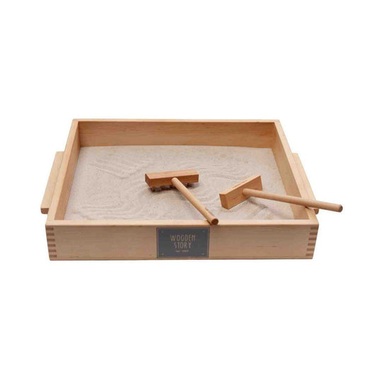 Montessori Tray - Houten Speelset - Veilig - Zintuiglijk Spel - SpeelSterk 