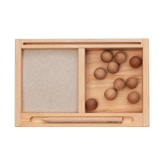 Montessori Tray - Hout - Zintuiglijk Leren - Veilig Speelgoed voor Kinderen - SpeelSterk 