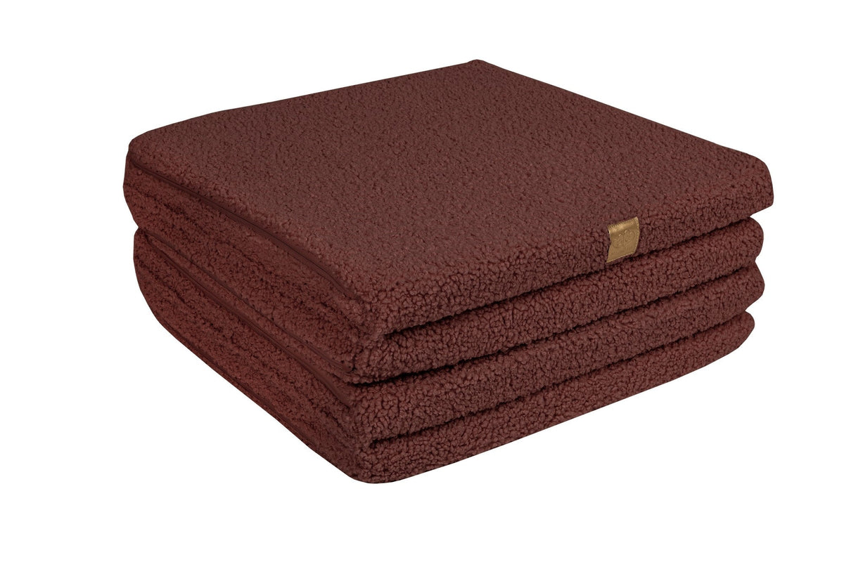 Play Mat for Kids - Square Bearly Brown - SpeelSterk.nl