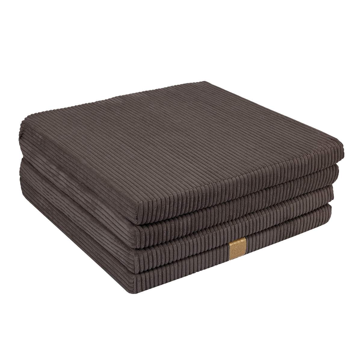 Play Mat for Kids - Square Brown - SpeelSterk.nl