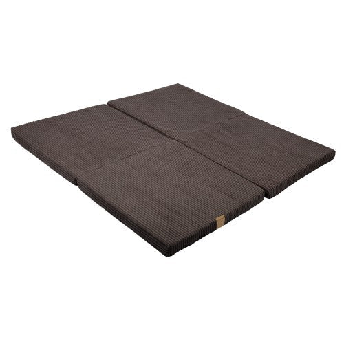 Play Mat for Kids - Square Brown - SpeelSterk.nl