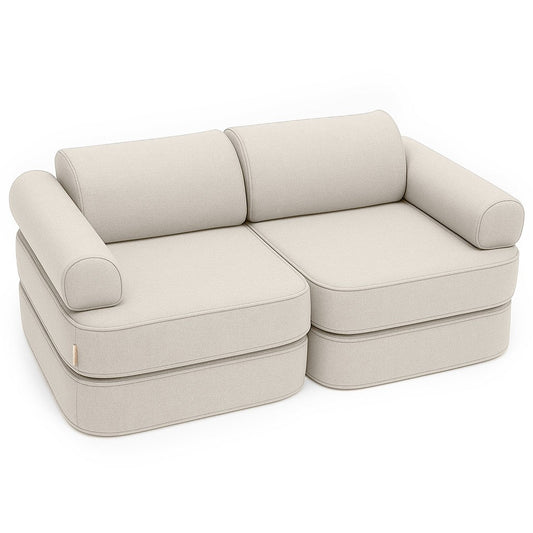 Pocket Sofa Outzy - Beige - Zacht - Veilig - Modulaire Kindersofa - SpeelSterk 