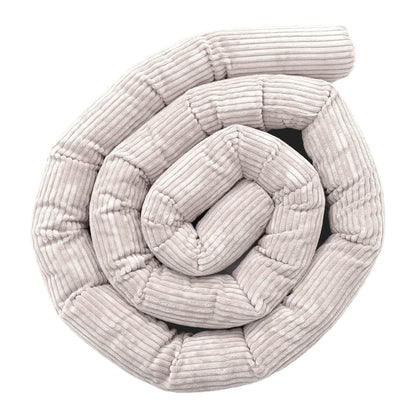 Roll Bumper - Ecru - Veilig - Zacht - Aesthetic Design voor Baby's - SpeelSterk 
