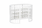 Round Baby Crib OLIN - White