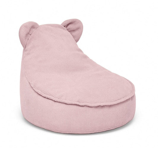 Slimcord Teddy Zitzak - Roze - Comfortabel en Kindvriendelijk - SpeelSterk 