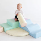 Soft Play 6 Foam Block Set - Light Pastel Explorer - SpeelSterk.nl