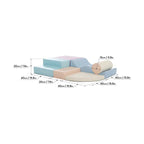 Soft Play 6 Foam Block Set - Light Pastel Explorer - SpeelSterk.nl