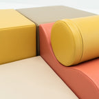 Soft Play 6 Foam Block Set - Pastel Pink Explorer - SpeelSterk.nl