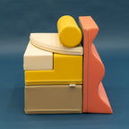 Soft Play 6 Foam Block Set - Pastel Pink Explorer - SpeelSterk.nl