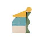 Soft Play 7 Foam Block Set - Pastel Turquoise Discoverer - SpeelSterk.nl
