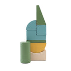 Soft Play 8 Foam Block Set - Pastel Turquoise Adventurer - SpeelSterk.nl
