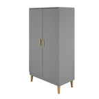 Wardrobe Kubi - Grey