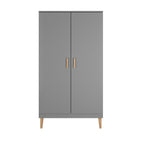 Wardrobe Kubi - Grey