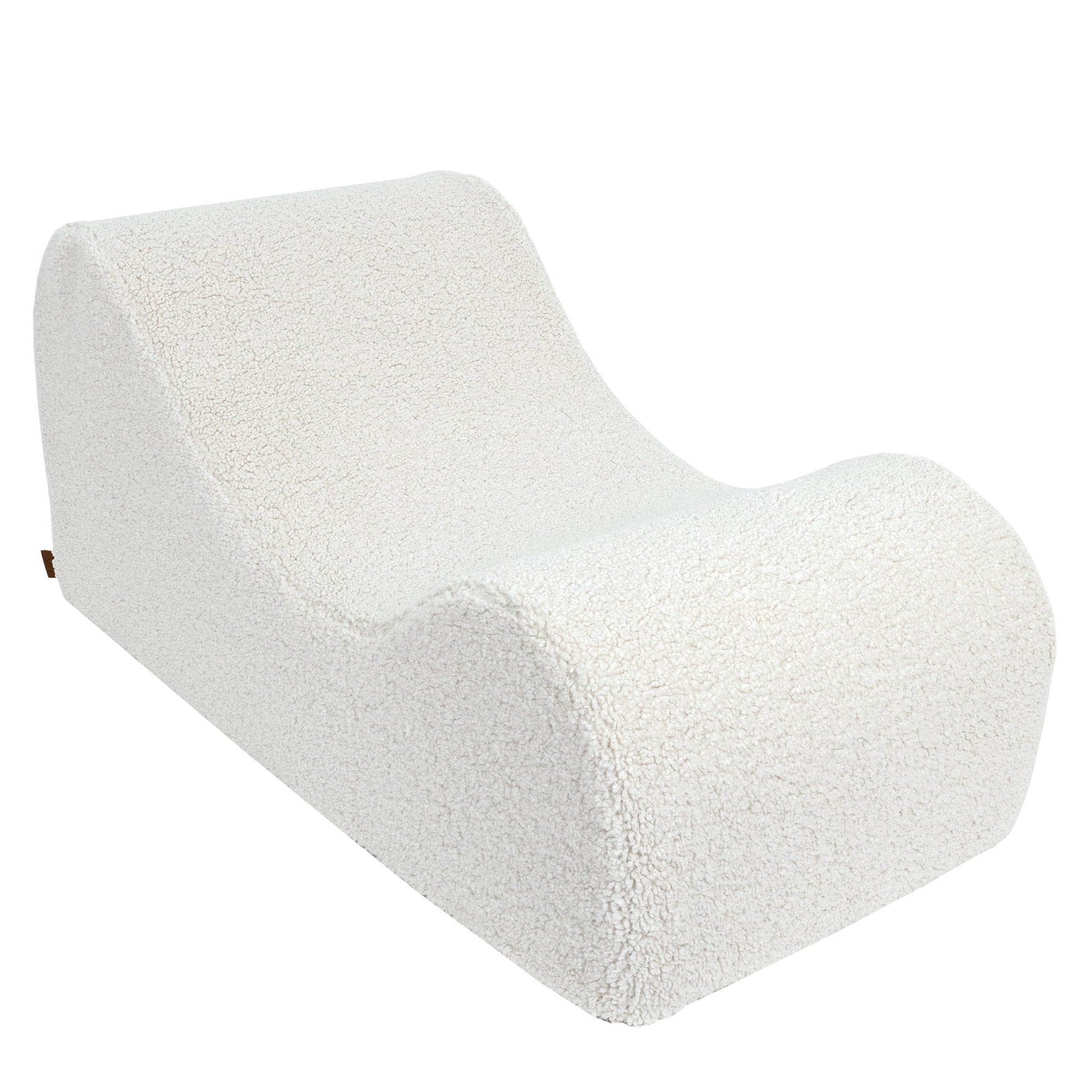 Wave Lounger - Boucle - Crème - Veilig - Comfortabel Voor Kinderen - SpeelSterk 