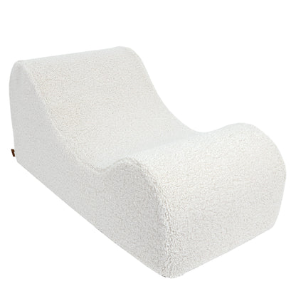 Wave Lounger - Boucle - Crème - Veilig - Comfortabel Voor Kinderen - SpeelSterk 