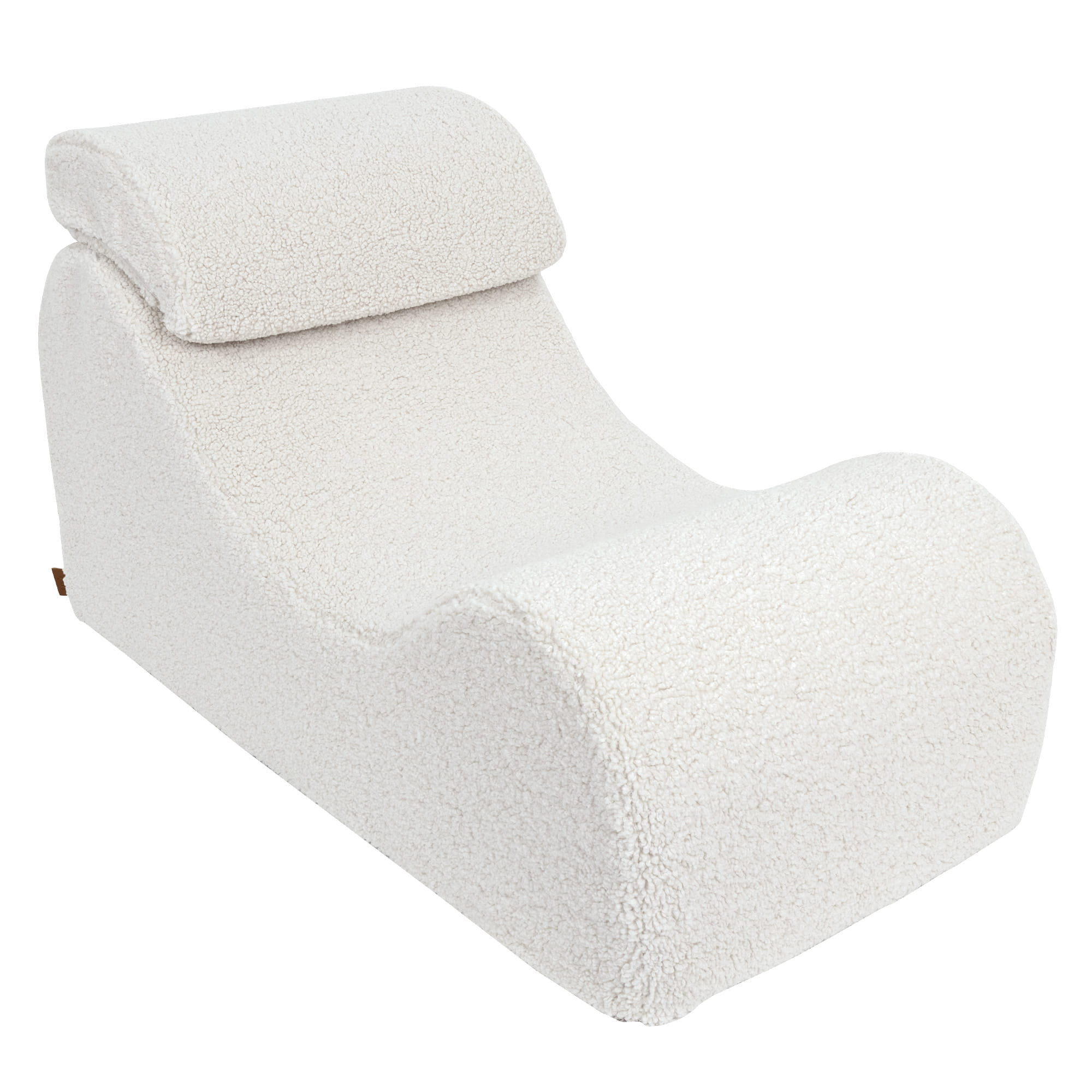 Wave Lounger - Boucle - Crème - Veilig - Comfortabel Voor Kinderen - SpeelSterk 