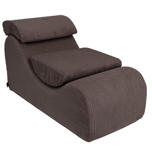 Wave Lounger - Bruin - Comfortabele Stoel - Veilig En Stijlvol Voor Kinderen - SpeelSterk 