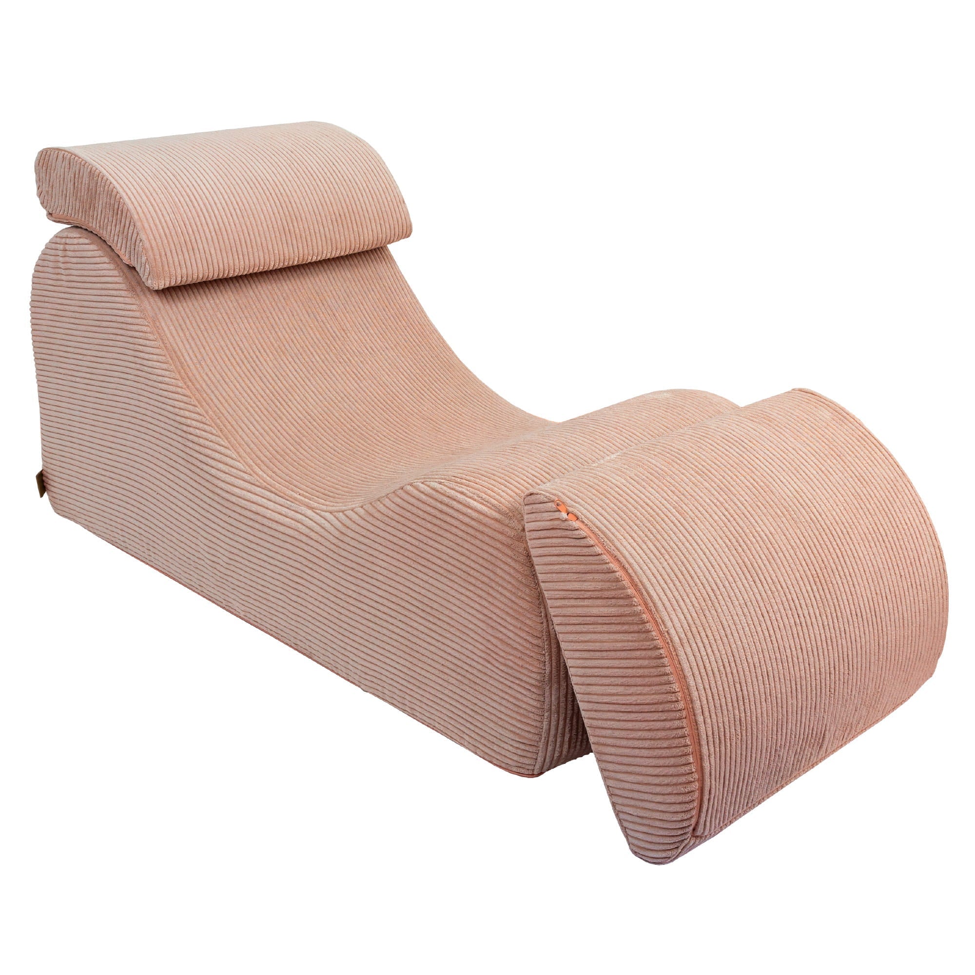 Wave Lounger - Roze - Comfortabel - Modern Design Voor Kinderen - SpeelSterk 