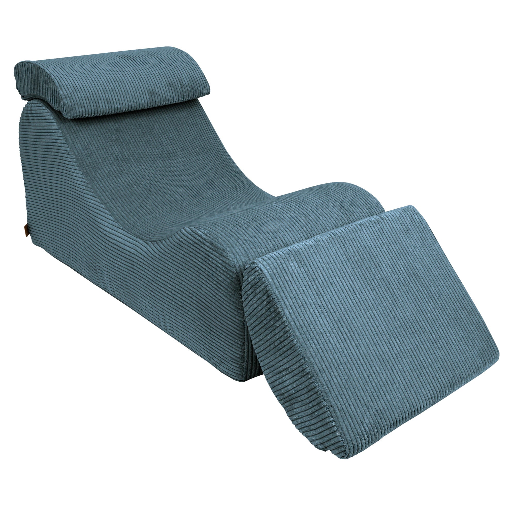 Wave Lounger - Turquoise - Zacht - Modern Ontwerp Voor Kinderen - SpeelSterk 