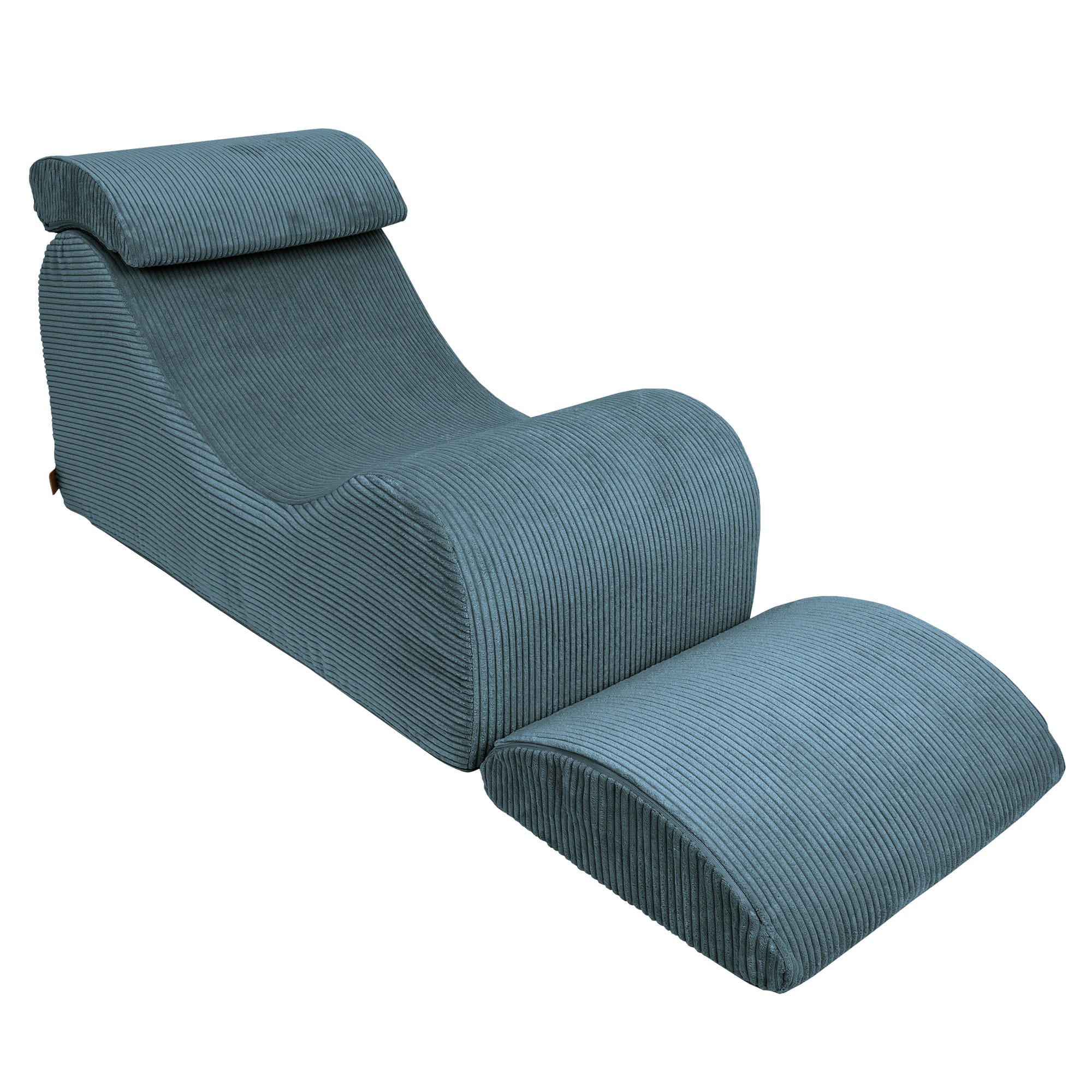 Wave Lounger - Turquoise - Zacht - Modern Ontwerp Voor Kinderen - SpeelSterk 