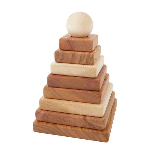 Wooden Story - Square Pyramid - SpeelSterk